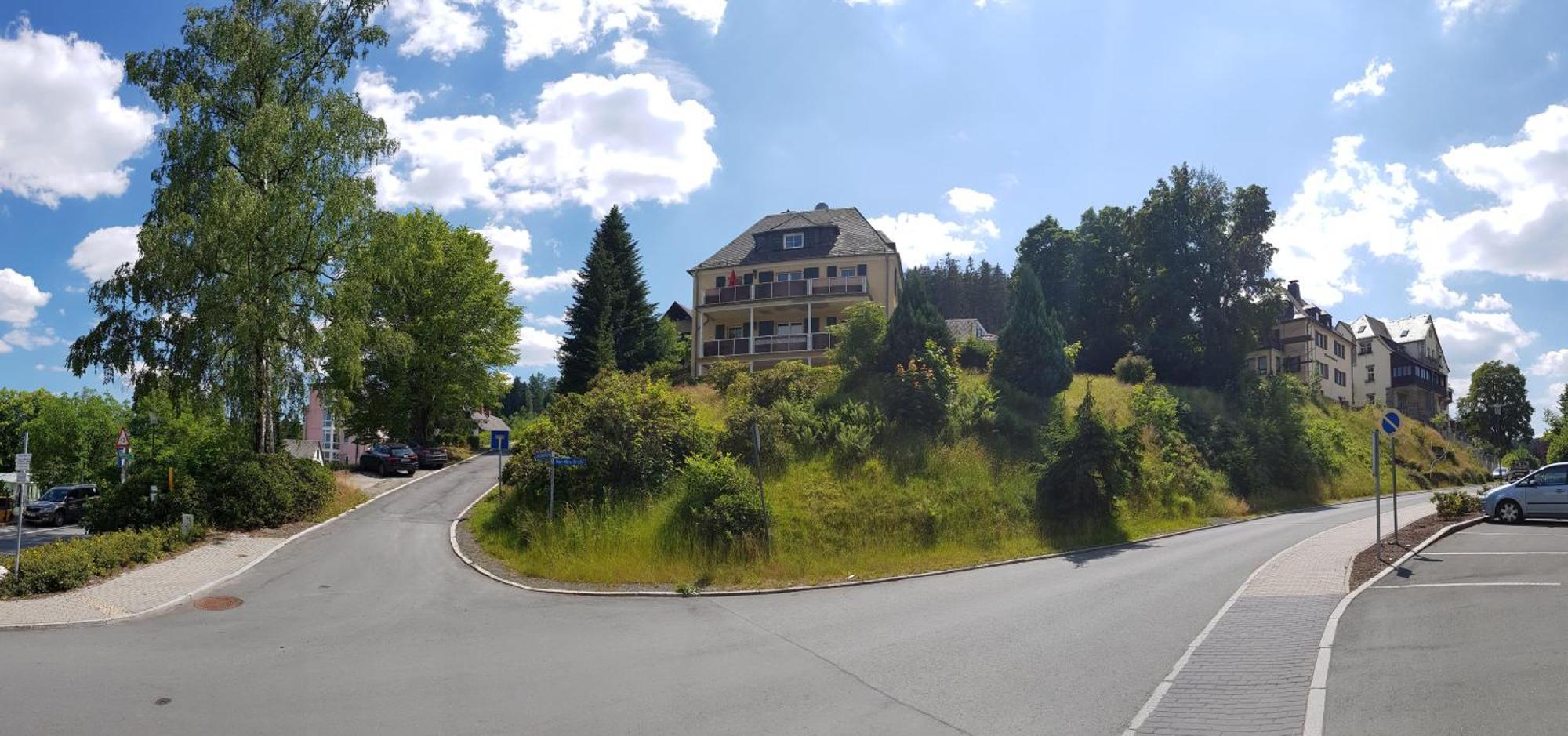 Ferienwohnungen Villa Goldbrunnen باد إلستر المظهر الخارجي الصورة