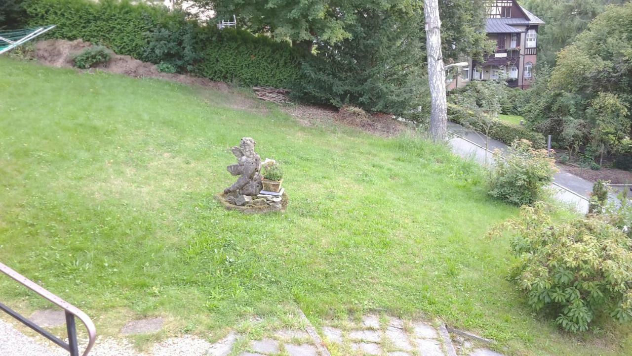 Ferienwohnungen Villa Goldbrunnen باد إلستر المظهر الخارجي الصورة